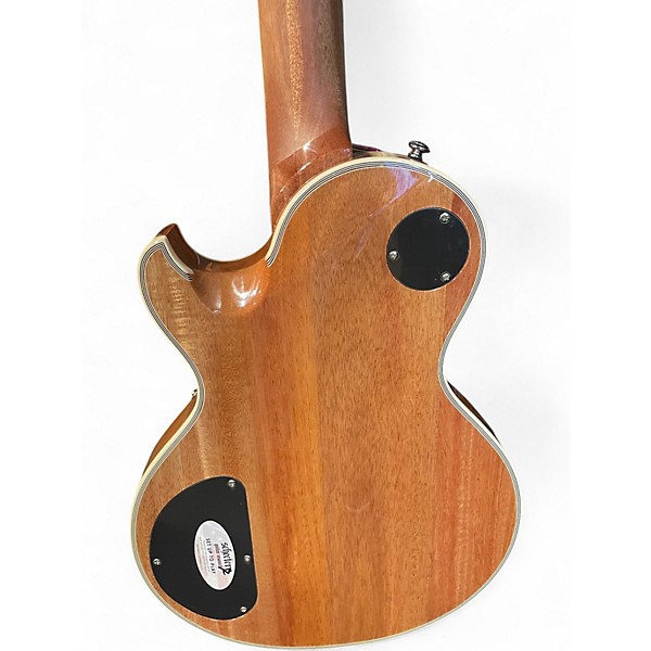 Used Schecter Guitar Research Solo II Custom Trans Black Solid Body Electric Guitar