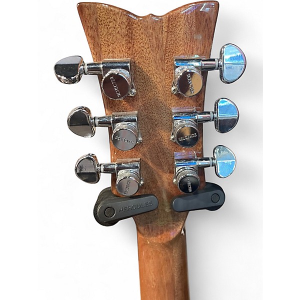 Used Schecter Guitar Research Solo II Custom Trans Black Solid Body Electric Guitar