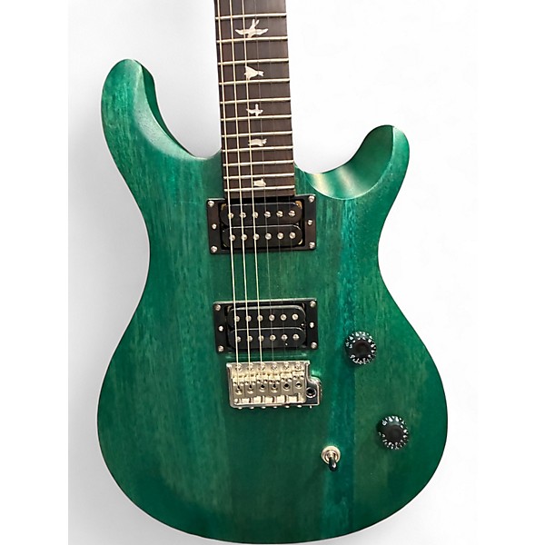 Used PRS CE24 SATIN Turquoise Solid Body Electric Guitar