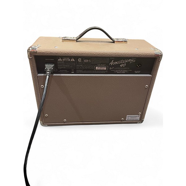 Used Fender Acoustasonic Jr 40W Acoustic Guitar Combo Amp