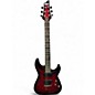 Used Schecter Guitar Research Demon 6 Black Cherry Solid Body Electric Guitar thumbnail