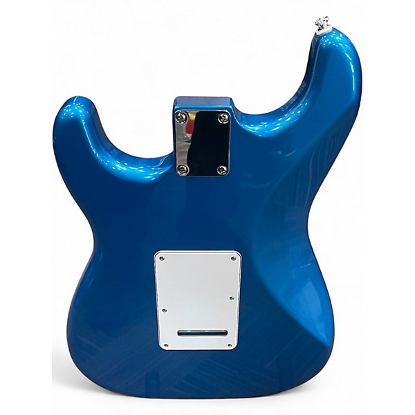 Used Fender Standard Stratocaster HSS Metallic Aqua Marine Solid Body Electric Guitar