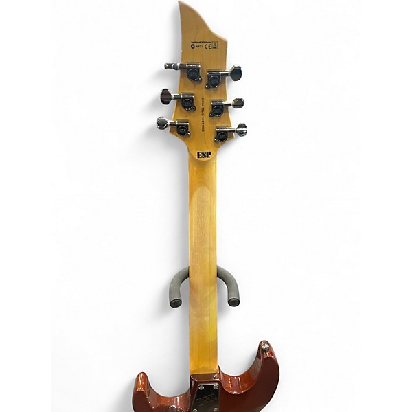 Used ESP LTD H101FM Trans Orange Solid Body Electric Guitar