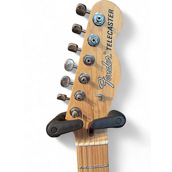 Used Fender American Performer Telecaster Hum Vintage White Solid Body Electric Guitar