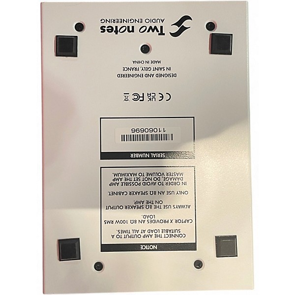 Used Two Notes Torpedo Captor Power Attenuator