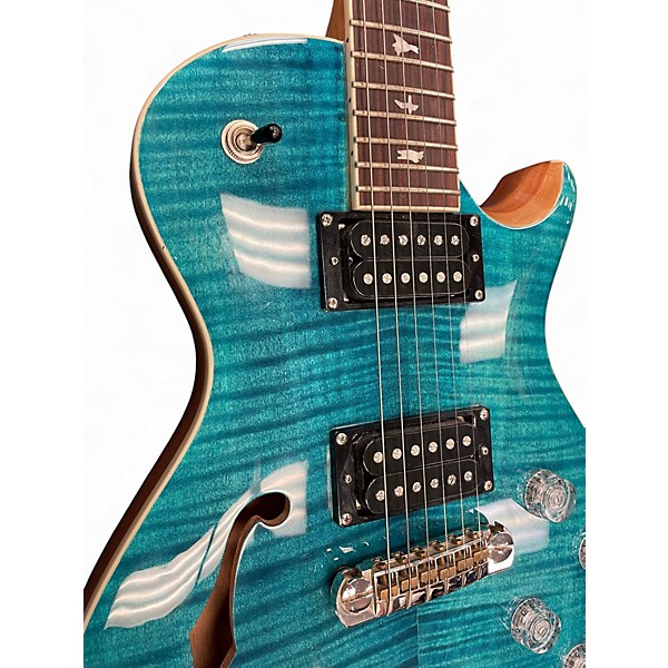 Used 2000s PRS Zach Myers Signature SE Trans Blue Solid Body Electric Guitar