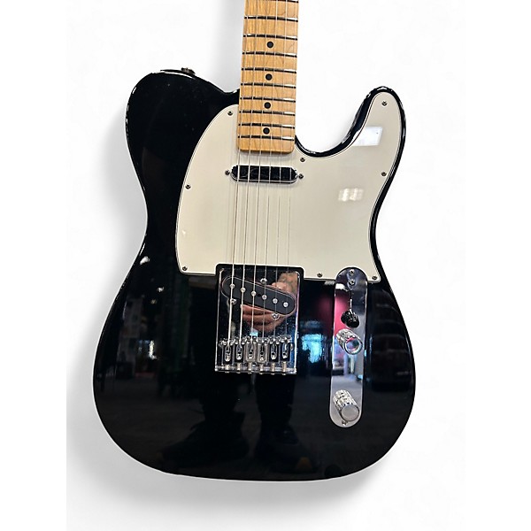 Used Fender Standard Telecaster Black Solid Body Electric Guitar