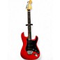 Used Squier STRATOCASTER   RED Solid Body Electric Guitar thumbnail