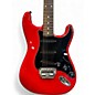 Used Squier STRATOCASTER   RED Solid Body Electric Guitar