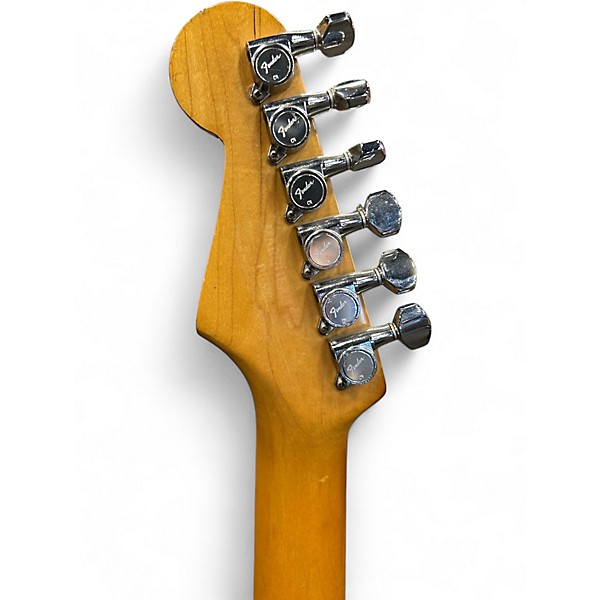 Used Squier STRATOCASTER   RED Solid Body Electric Guitar