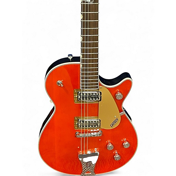 Used Gretsch Guitars G5230T Orange Solid Body Electric Guitar