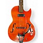 Used 1960s Kay 1PU SPEED DEMON Orange Hollow Body Electric Guitar