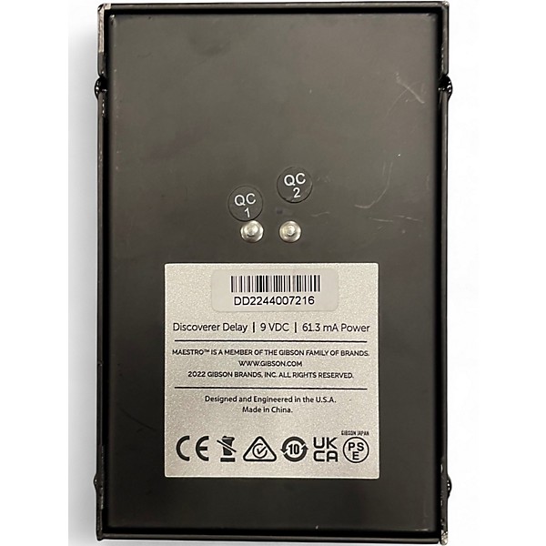 Used Maestro DELAY Effect Pedal