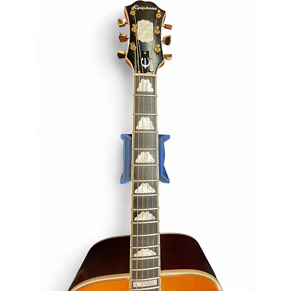 Used Epiphone Excellente FT120 Natural Acoustic Electric Guitar