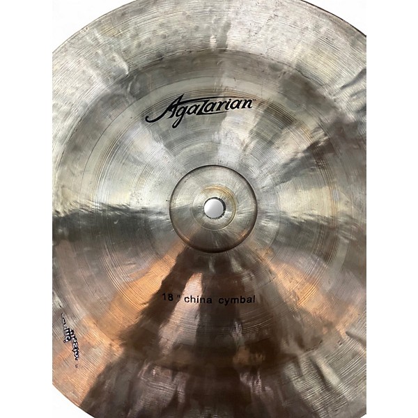 Used Agazarian 18in Traditional China Cymbal