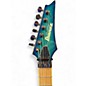 Used Ibanez RG652AHMFX NEBULA GREEN BURST Solid Body Electric Guitar