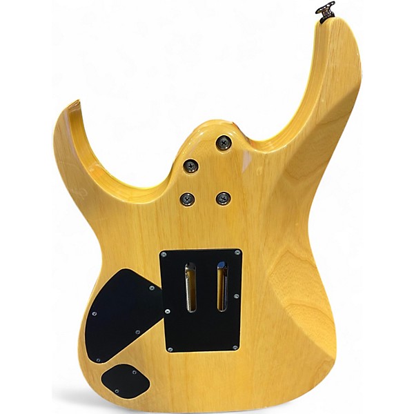 Used Ibanez RG652AHMFX NEBULA GREEN BURST Solid Body Electric Guitar