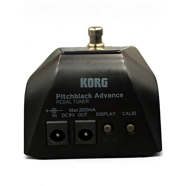 Used KORG PB01 Pitchblack Chromatic Tuner Pedal