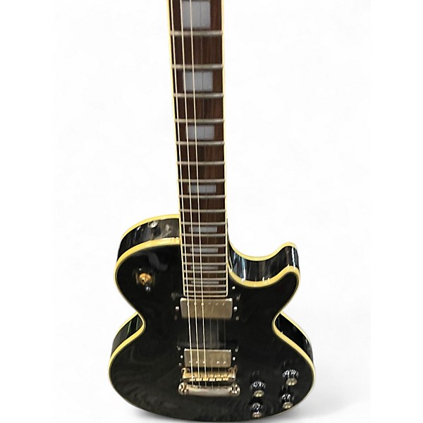 Used Epiphone Les Paul Custom Black Solid Body Electric Guitar