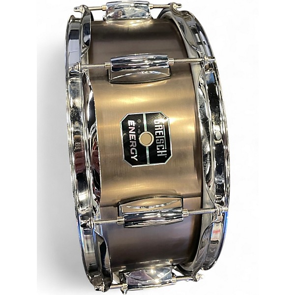 Used Gretsch Drums 14X6 Energy Snare SILVER Drum