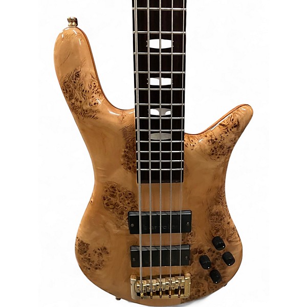 Used Spector Euro 5LX POPLAR BURL Electric Bass Guitar