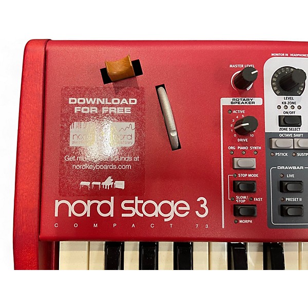 Used Nord Stage 3 Compact 73-Key Keyboard Workstation