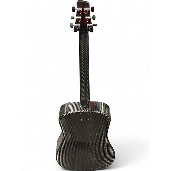 Used Klos Full Carbon Dreadnought Black Acoustic Guitar