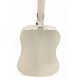 Used Epiphone Dove Pro White Acoustic Electric Guitar