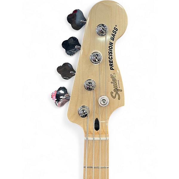 Used Squier Affinity Precision Bass Black Electric Bass Guitar