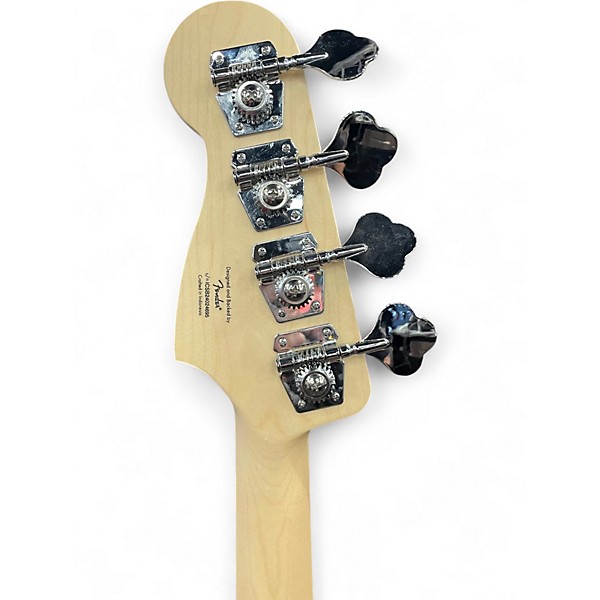 Used Squier Affinity Precision Bass Black Electric Bass Guitar