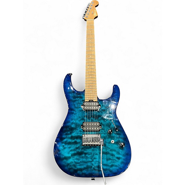 Used Charvel DK24 CHLORINE BLUE Solid Body Electric Guitar