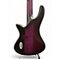 Used Schecter Guitar Research STUDIO 4 Trans Purple Electric Bass Guitar