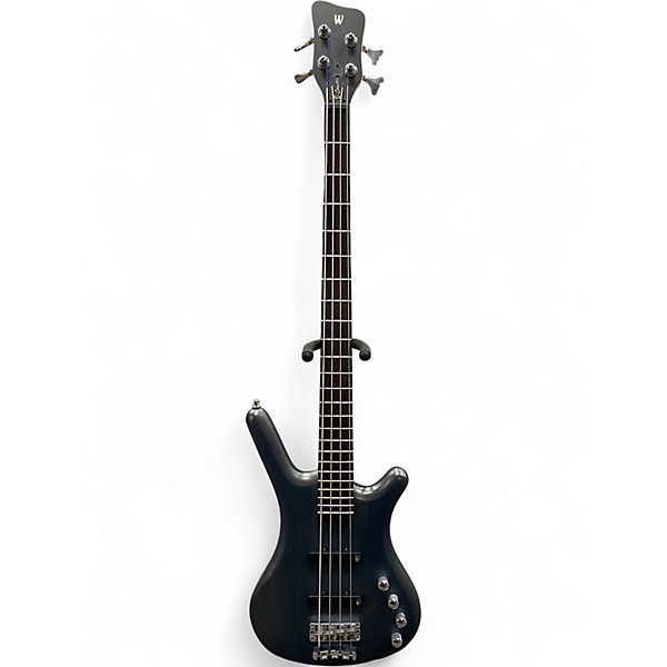 Used Warwick Corvette 4 String cobalt blue Electric Bass Guitar