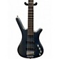 Used Warwick Corvette 4 String cobalt blue Electric Bass Guitar
