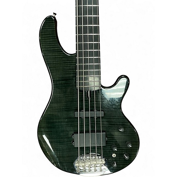Used Lakland 55-02 Skyline Series 5 String Black Electric Bass Guitar
