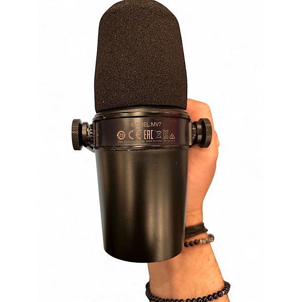 Used Shure MV7 Dynamic Microphone