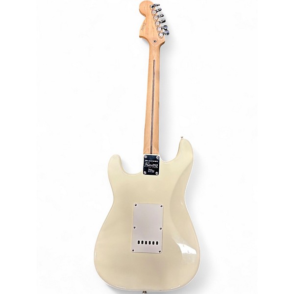 Used Squier Affinity Stratocaster Olympic White Solid Body Electric Guitar