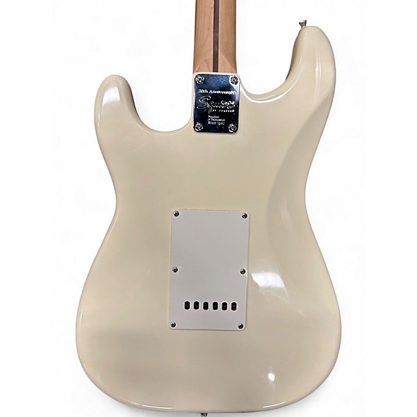 Used Squier Affinity Stratocaster Olympic White Solid Body Electric Guitar