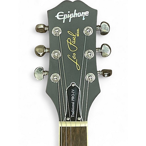 Used Epiphone Les Paul Traditional Pro IV Gold Top Solid Body Electric Guitar