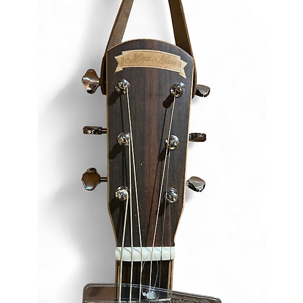 Used Morgan Monroe CD500DCE Dark Cherry Burst Acoustic Electric Guitar