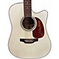 Used Takamine GD37CE-12-PW White 12 String Acoustic Guitar