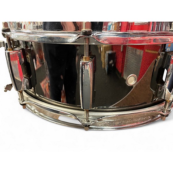 Used Pearl 5.5X14 Chad Smith Snare Black Chrome Drum