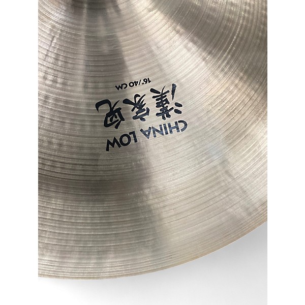 Used Zildjian 16in Low China Boy Cymbal