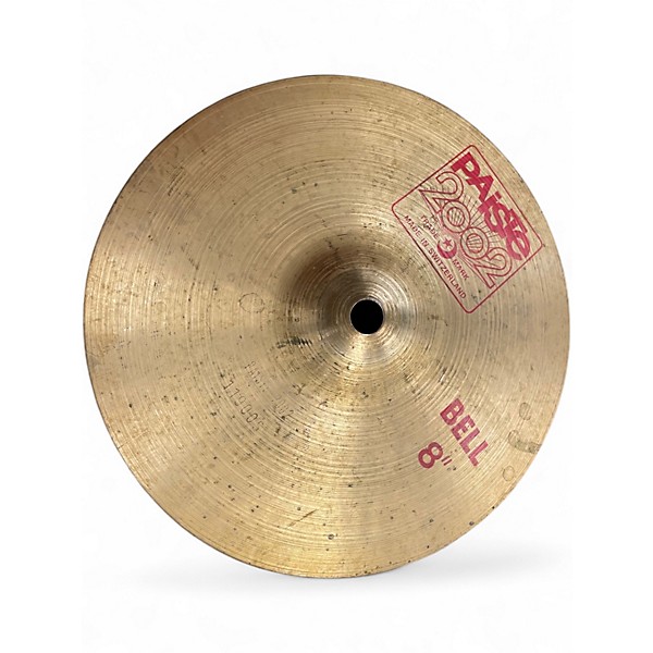 Used Paiste 8in 2002 Bell Cymbal