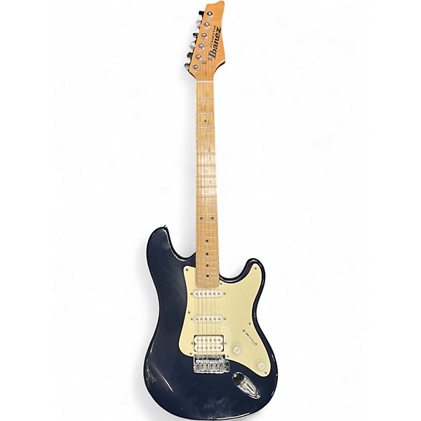 Used Ibanez Stagemaster S Style Midnight Blue Solid Body Electric Guitar