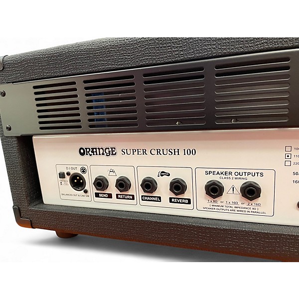 Used Orange Amplifiers super crush 100 Solid State Guitar Amp Head