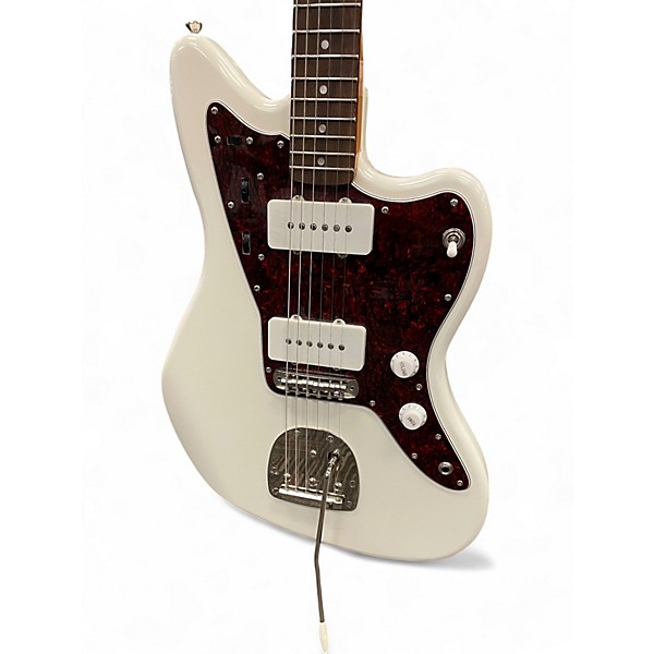 Used Squier Classic Vibe 60's Jazzmaster White Solid Body Electric Guitar