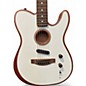 Used Fender Acoustasonic Player Telecaster artic white Acoustic Electric Guitar
