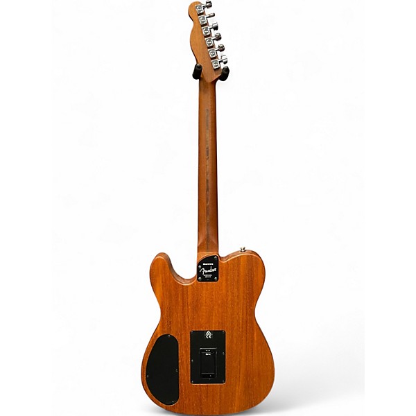 Used Fender Acoustasonic Player Telecaster artic white Acoustic Electric Guitar