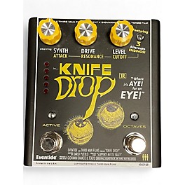 Used Eventide Knife Drop Fuzz Octave With Monophonic Synth Effect Pedal